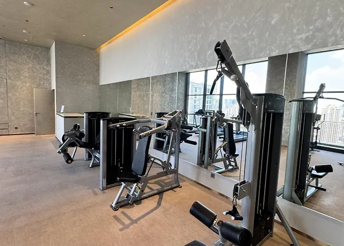 5min Poblacion Full Kitchen 500mbps Wi-fi Gym - Apartamento